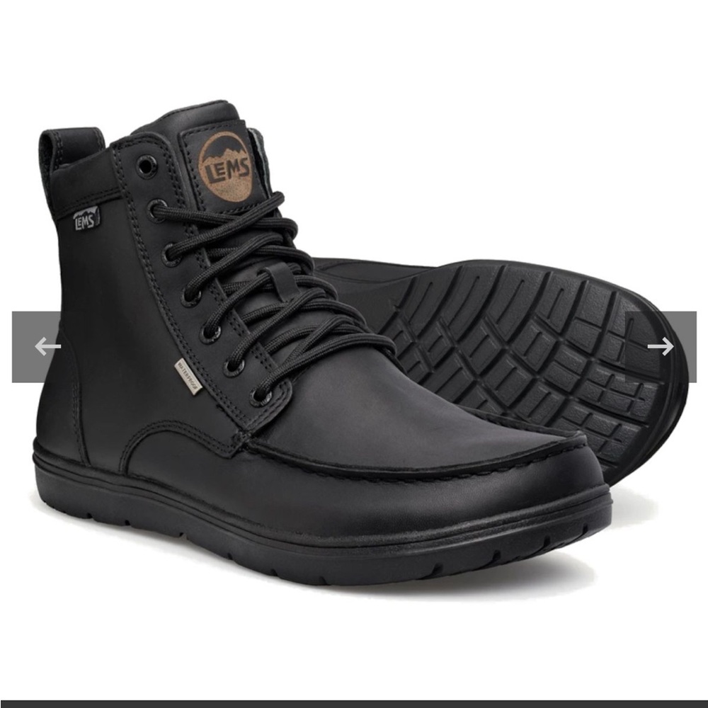 Lems Waterproof Boulder Boot size Women’s 9.5/Men’s 8